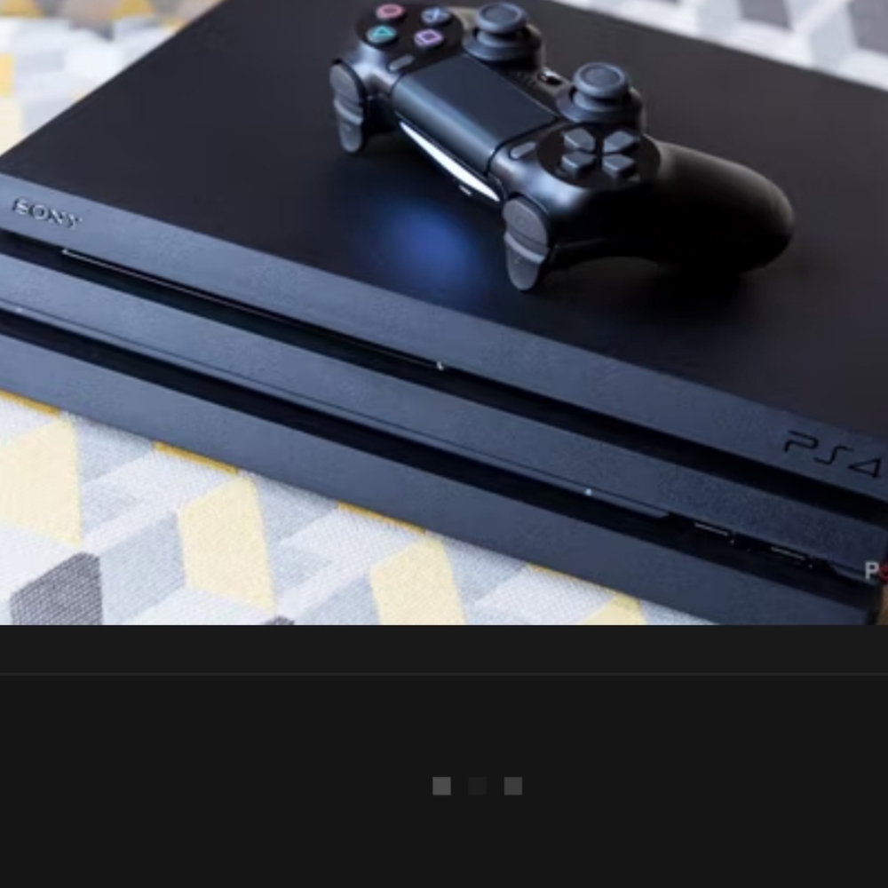 PS4 PRO(2 controllers, cables,and 5 Games included)